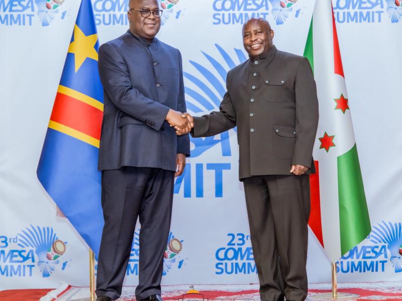 Évariste Ndayishimiye en visite d&rsquo;État à Kinshasa pour renforcer l&rsquo;alliance entre la RDC et le Burundi
