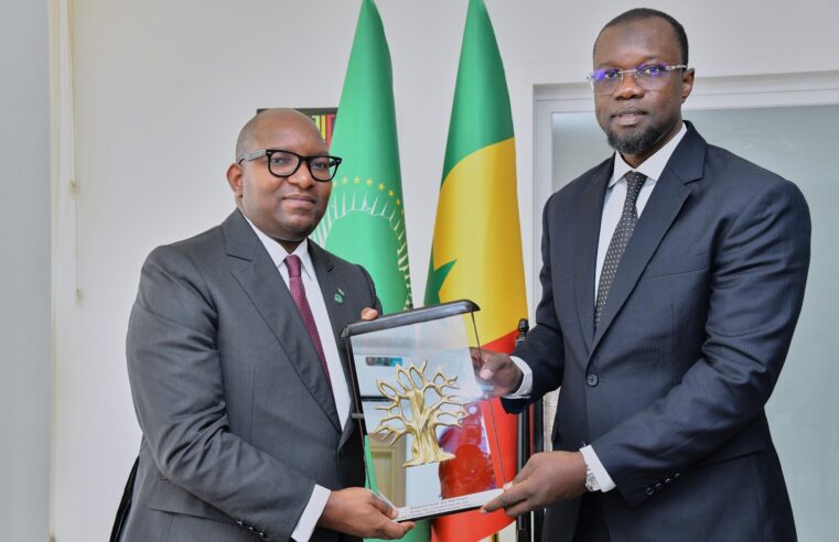 Ousmane Sonko et Jean-Michel Sama Lukonde échangent sur l&rsquo;avenir de l&rsquo;union parlementaire africaine