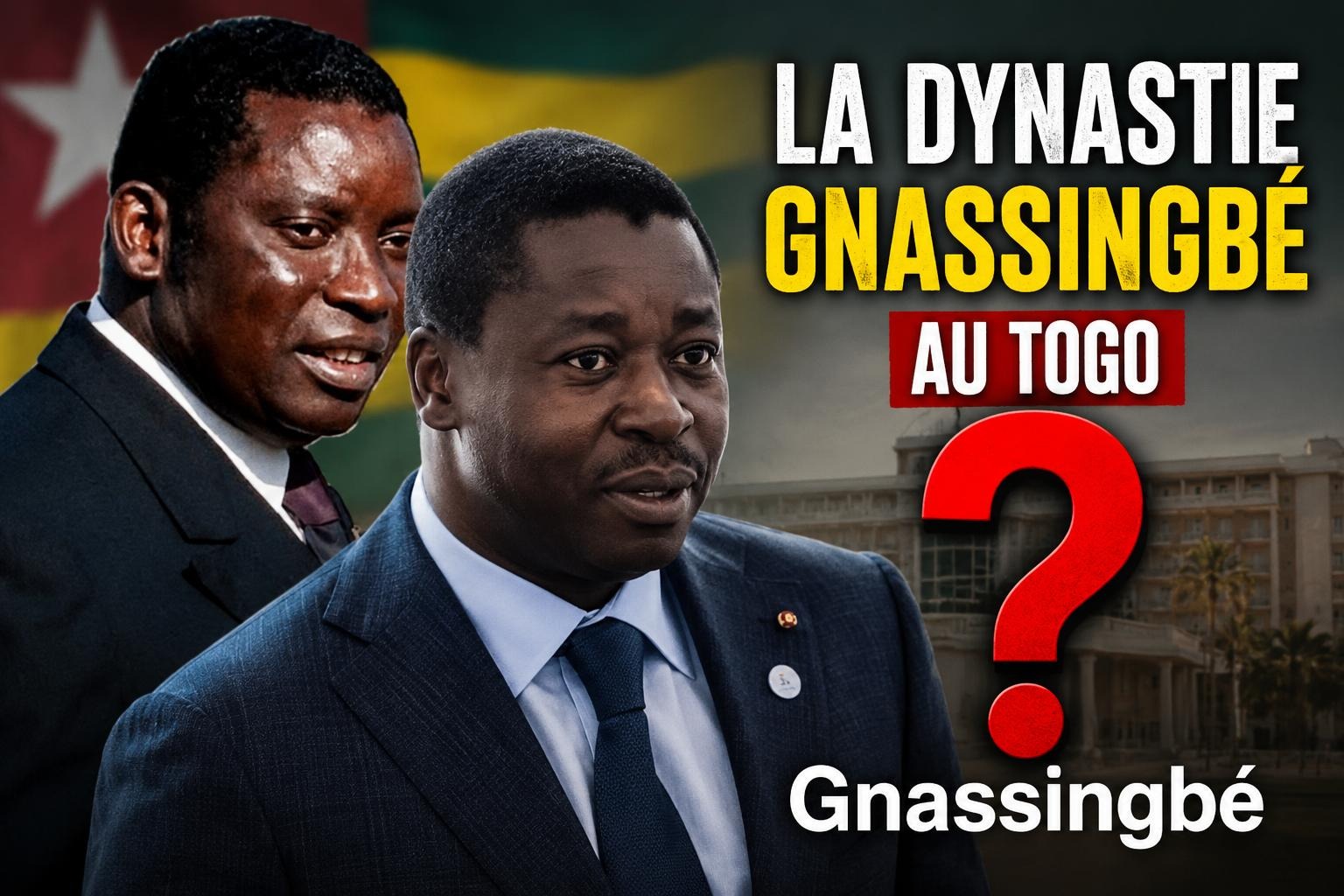 Togo : la dynastie Gnassingbé, un pouvoir verrouillé depuis plus de 50 ans