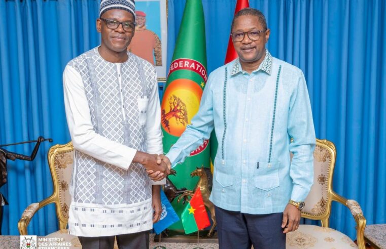 Rencontre diplomatique au Burkina sur la lutte contre la criminalité