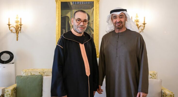 Rencontre royale à Rabat entre le roi mohammed vi et l&rsquo;émir des émirats arabes unis