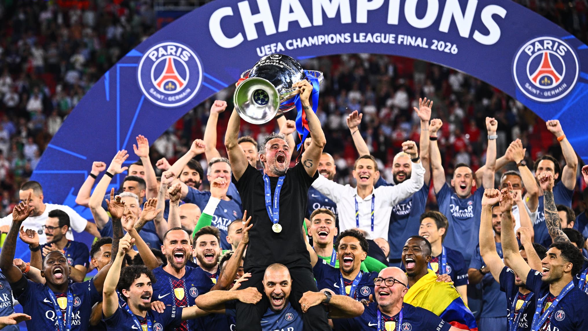 Psg et arsenal en finale : l&rsquo;audience chute malgré le doublé historique