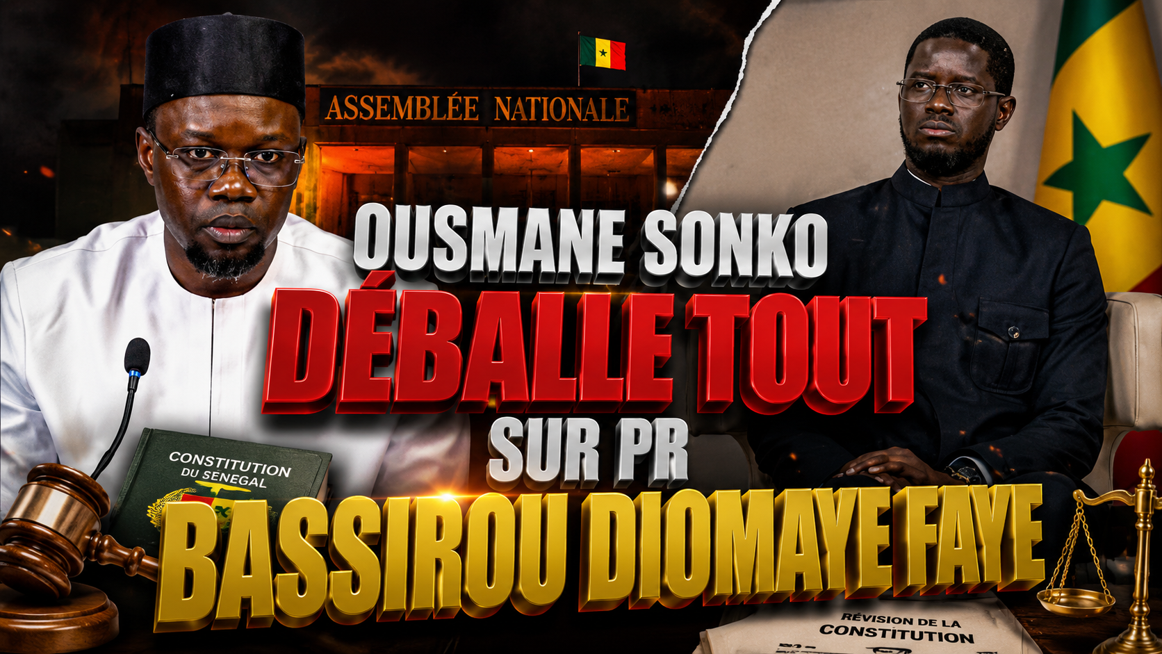 Ousmane Sonko dénonce une mainmise de Bassirou Diomaye Faye sur la réforme constitutionnelle
