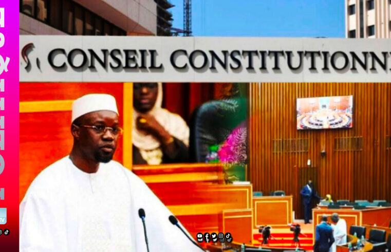 Décision du conseil constitutionnel sur sonko : une faille juridique ou un choix politique ?