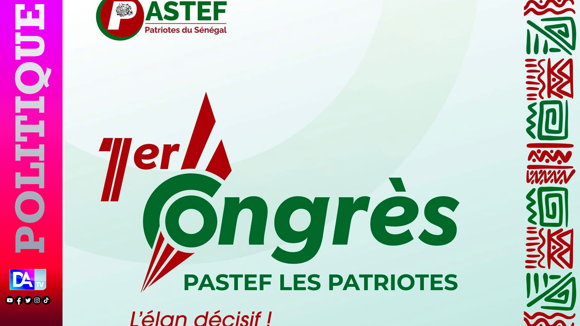 Congrès du pastef : ousmane sonko façonne l&rsquo;avenir politique du Sénégal