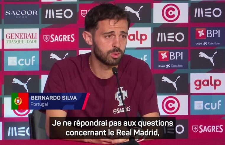 Bernardo Silva exprime sa joie après l&rsquo;annonce de son arrivée au Real Madrid