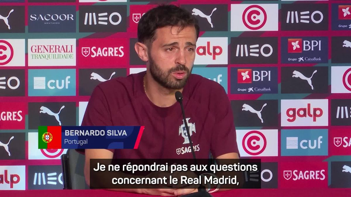 Bernardo Silva exprime sa joie après l&rsquo;annonce de son arrivée au Real Madrid