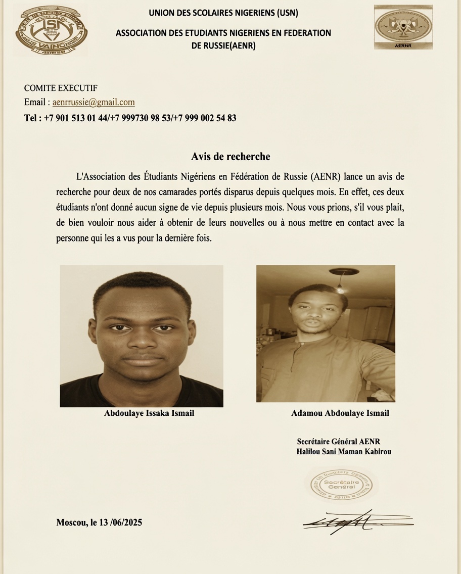 Un second étudiant nigérien succombe dans le conflit entre la Russie et l&rsquo;Ukraine