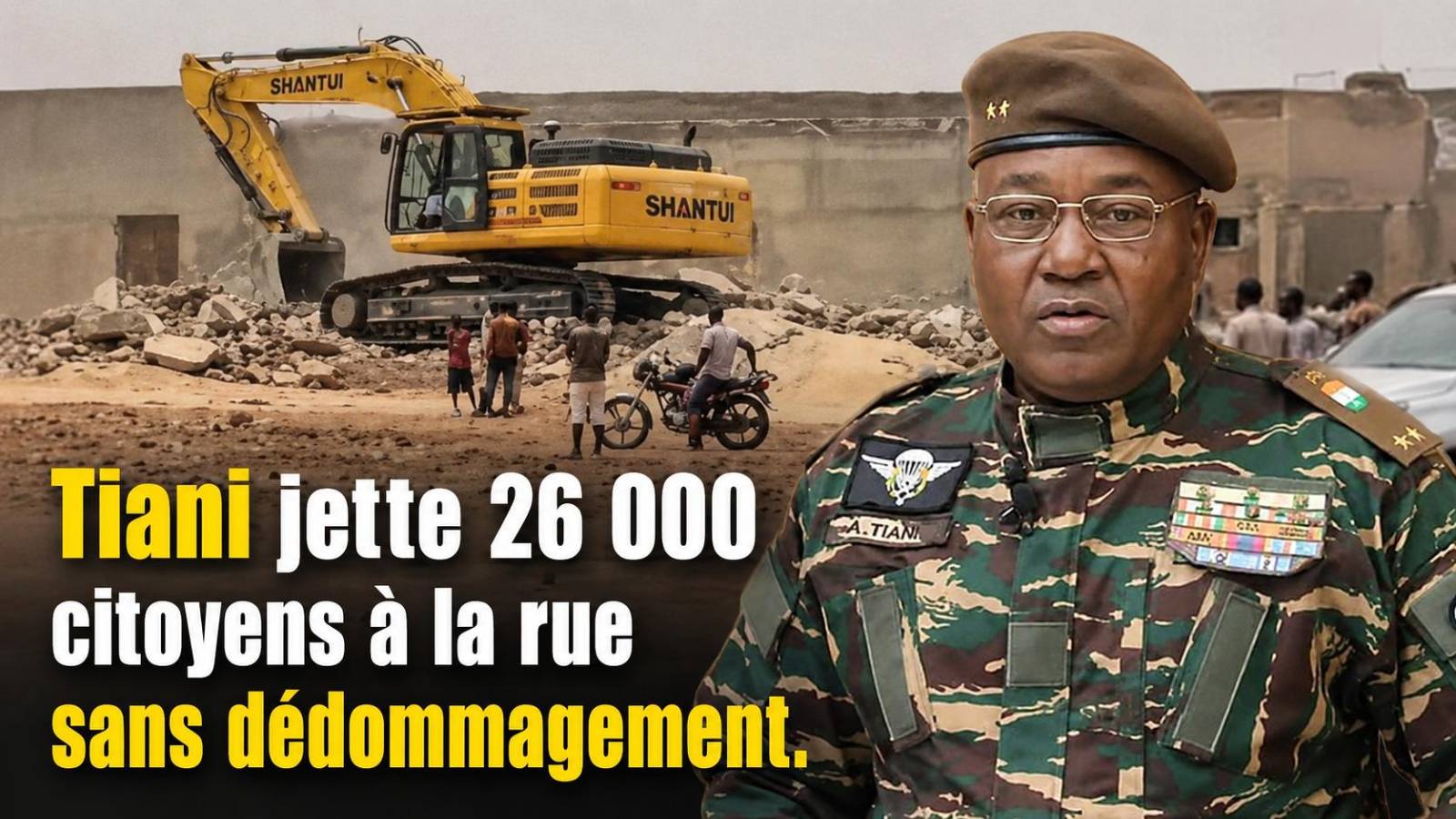 Expulsions massives à Niamey : le pouvoir de Tiani ignore les droits fondamentaux