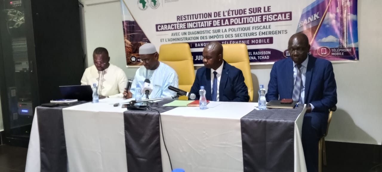 Tchad : les conclusions d’une étude sur la fiscalité des secteurs émergents révélées