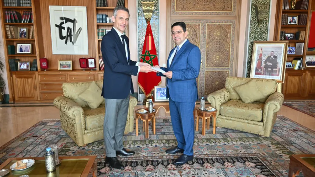 Nouvelle ère diplomatique entre Paris et Rabat avec philippe lalliot