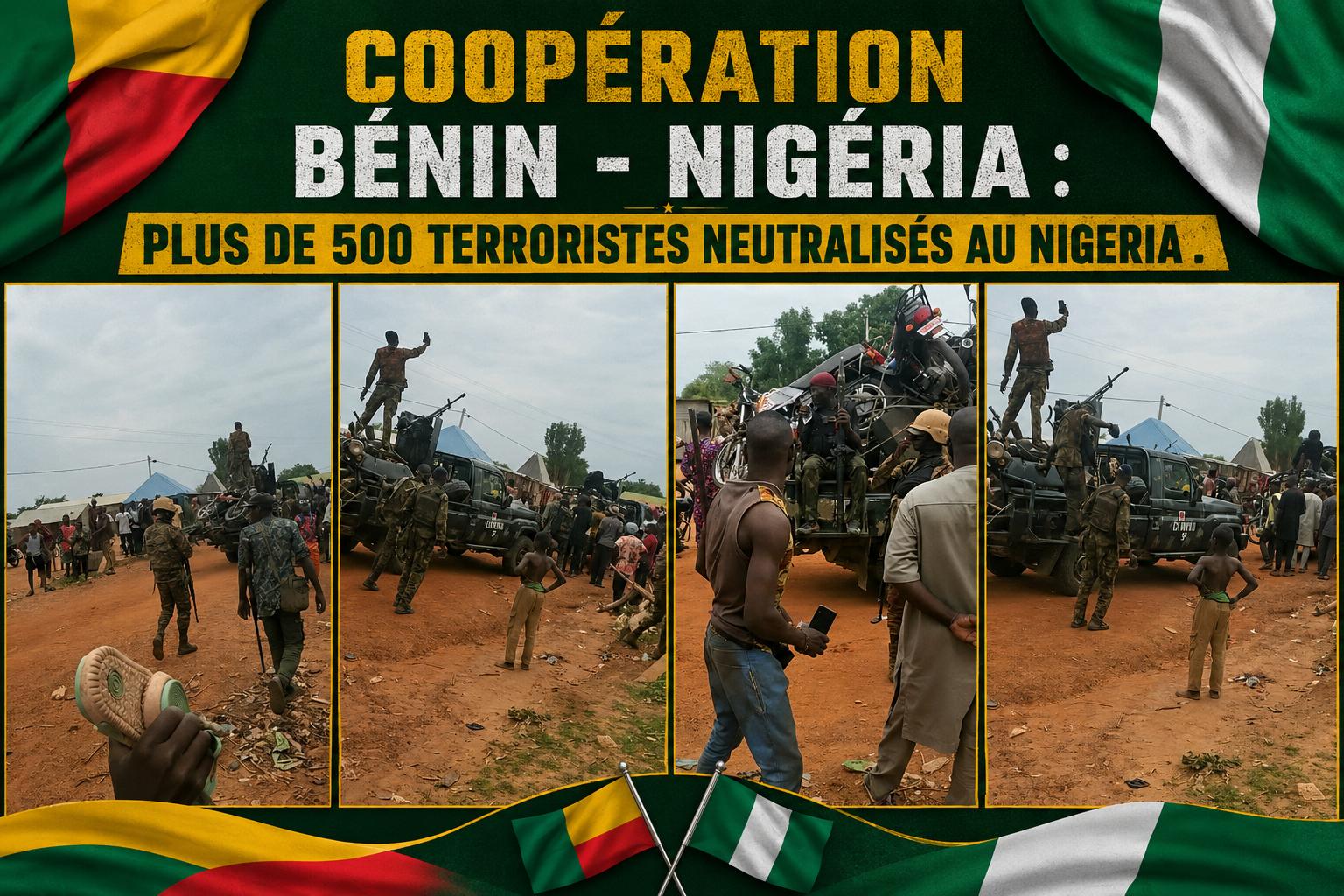 Opération militaire conjointe : 500 terroristes éliminés à Babanna au Nigeria