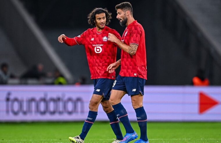 Ayyoub Bouaddi sous les projecteurs du PSG avec Olivier Giroud