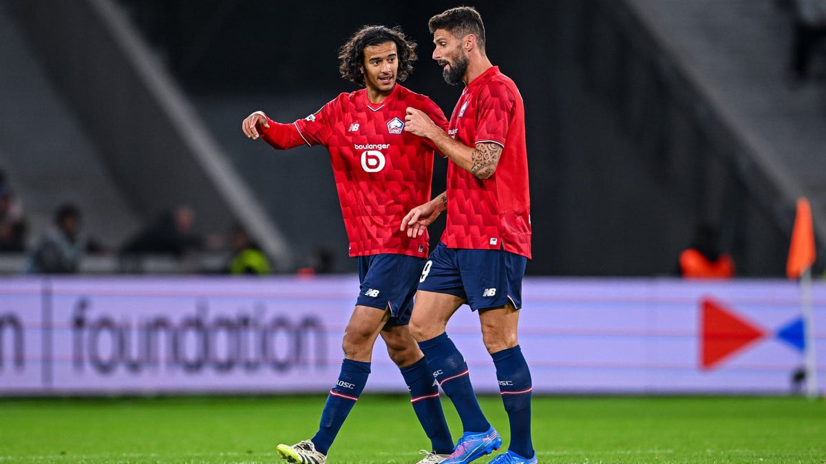 Ayyoub Bouaddi sous les projecteurs du PSG avec Olivier Giroud