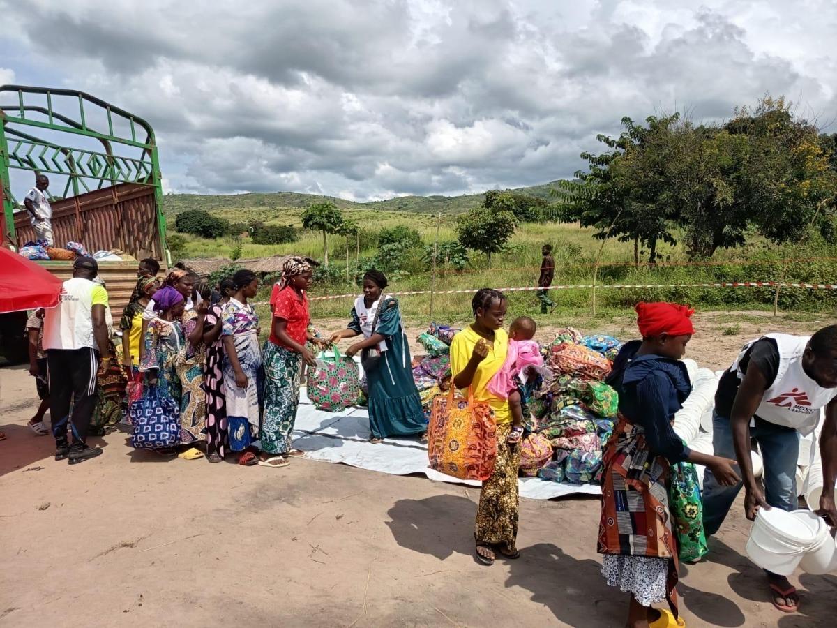 Sud-Kivu : MSF alerte sur l&rsquo;urgence sanitaire face à l&rsquo;afflux de déplacés