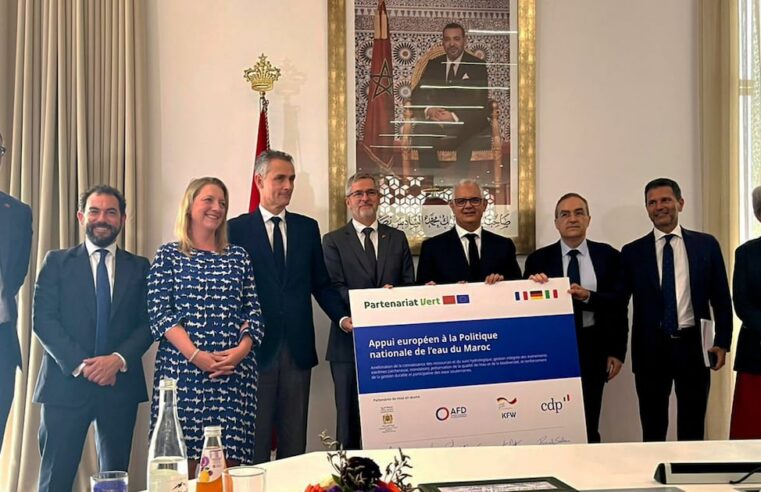 L’union européenne débloque 348 millions d’euros pour sécuriser l’eau au Maroc