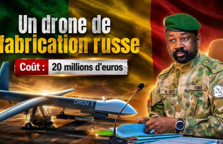 Drone Orion : un pari risqué et coûteux pour l&rsquo;armée malienne