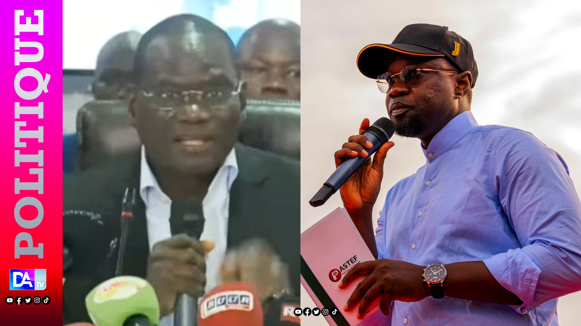 Abdourahmane Diouf dénonce les manœuvres d&rsquo;Ousmane Sonko et défend la stabilité du Sénégal