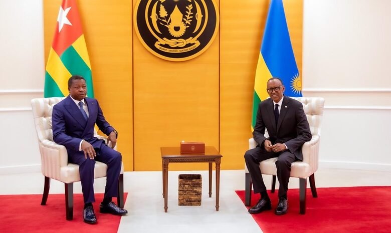 Paul Kagame en visite officielle à Lomé : renforcement des liens entre le Togo et le Rwanda