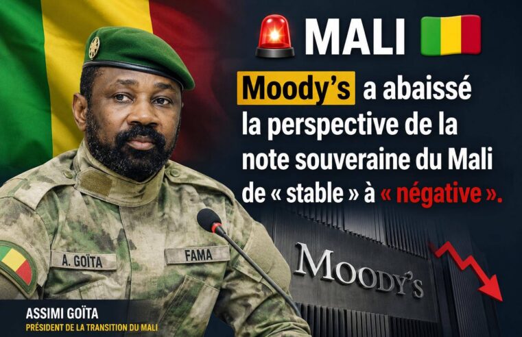 Mali : moody’s alerte sur les risques économiques et sécuritaires