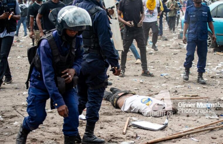 Cenco pointe la police et la force du progrès dans la répression des marches de l&rsquo;opposition en RDC