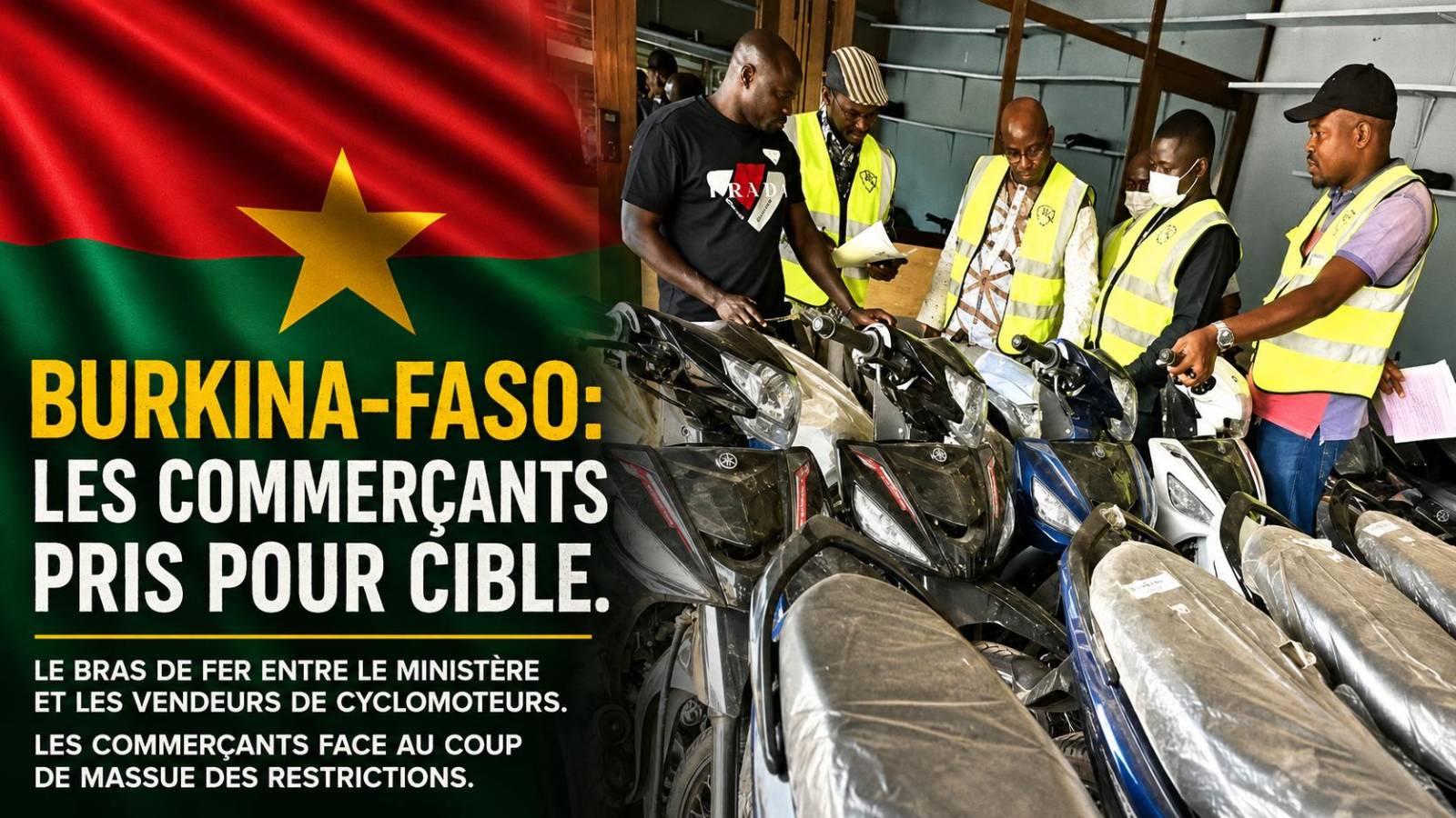 Régulation du commerce des deux-roues au Burkina Faso : une économie sous haute tension