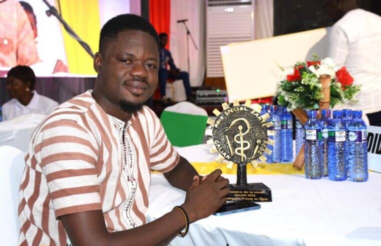 Frédéric kambou, nouveau lauréat des galian 2026 au Burkina Faso