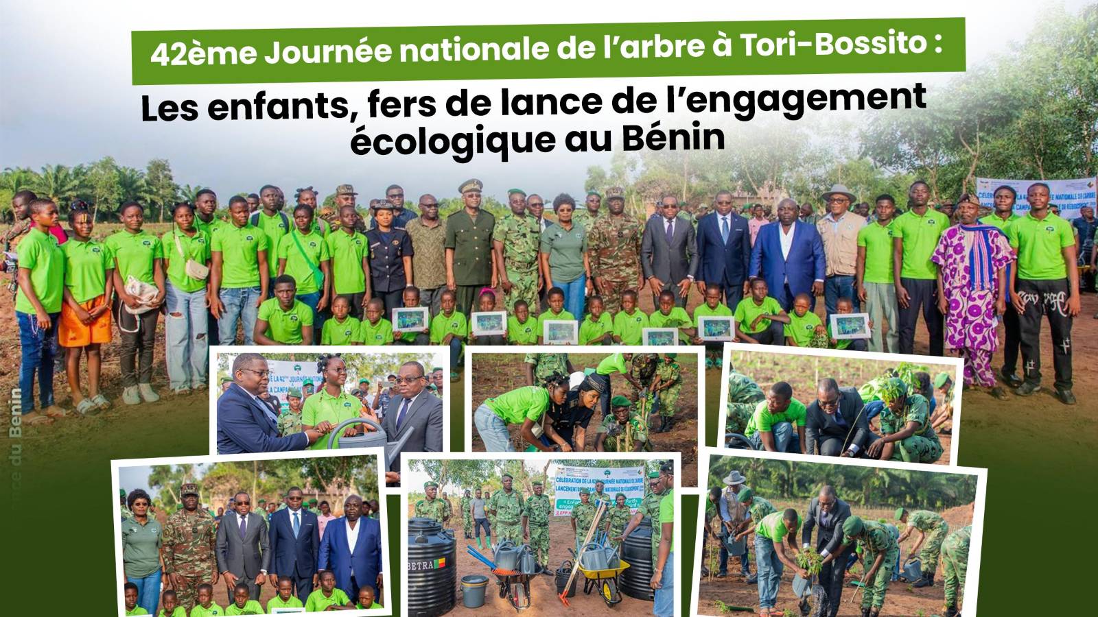La jeunesse béninoise s&rsquo;engage pour un avenir forestier durable