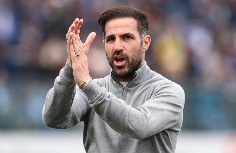 Cesc Fàbregas de retour à l&rsquo;Emirates Stadium avec son équipe de Côme