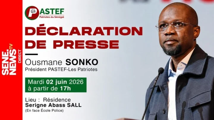 ousmane sonko s'exprime après l'annonce du nouveau gouvernement sénégalais ousmane sonko s'exprime après l'annonce du nouveau gouvernement sénégalais