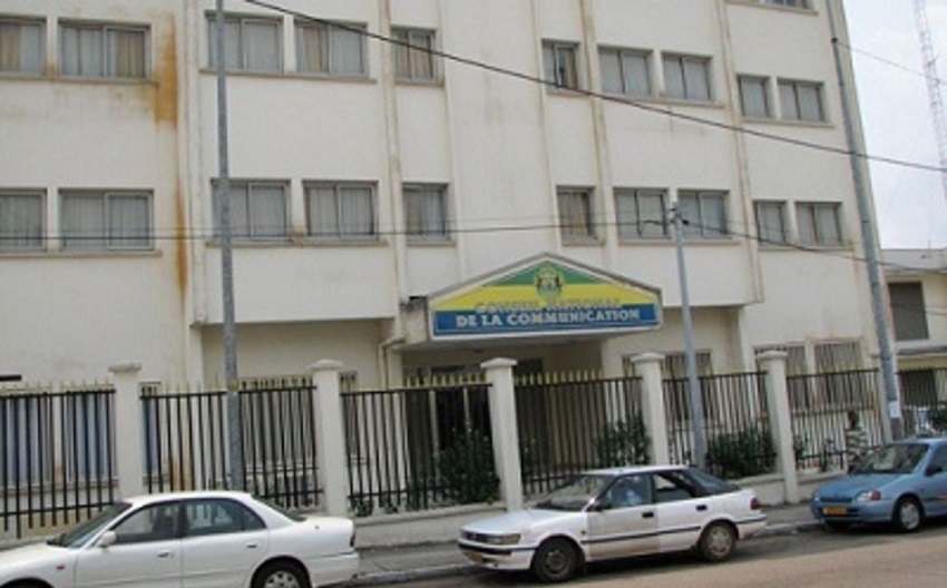 Bureaux vandalisés de la HAC au Gabon