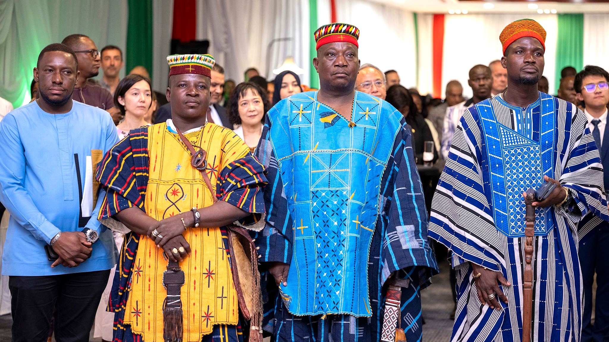 Échanges entre autorités burkinabè et italienne lors des célébrations