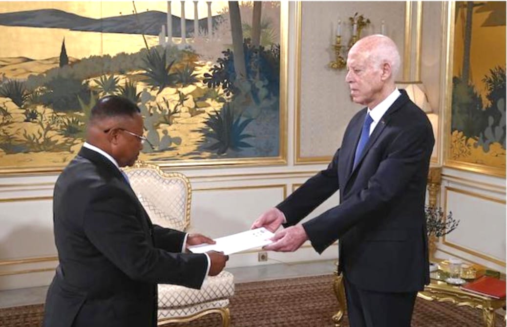 Pierre Ntsiet Ngolo, ambassadeur du Gabon en Tunisie