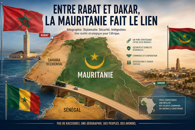 Géopolitique du Sahara occidental : le rôle clé de la Mauritanie entre Maroc et Sénégal