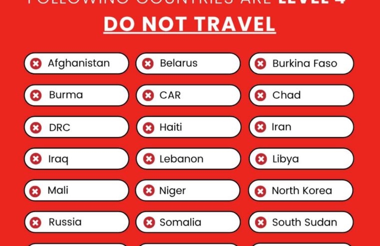 Les pays de l&rsquo;AES classés en zone rouge par les États-Unis : une crise qui s&rsquo;aggrave