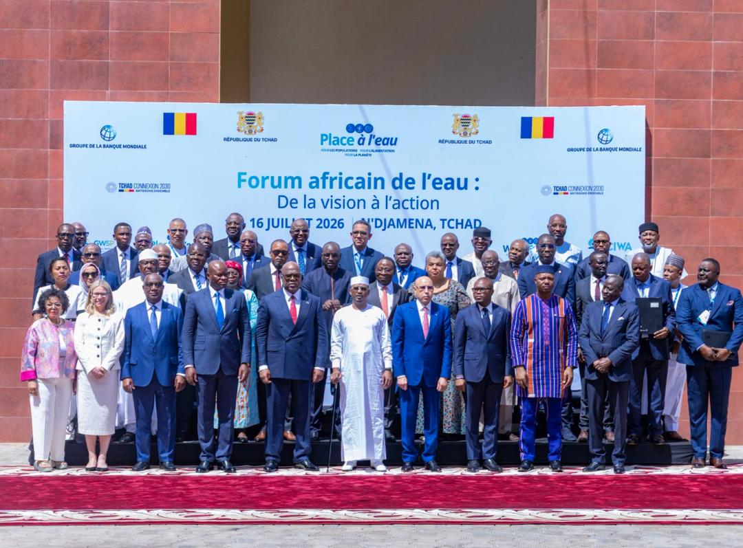 Tchad : n’djamena au cœur d’un sommet international pour la gestion de l’eau