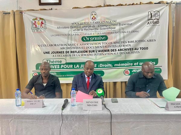 Le Togo ravive ses archives pour une gouvernance moderne et une mémoire vivante