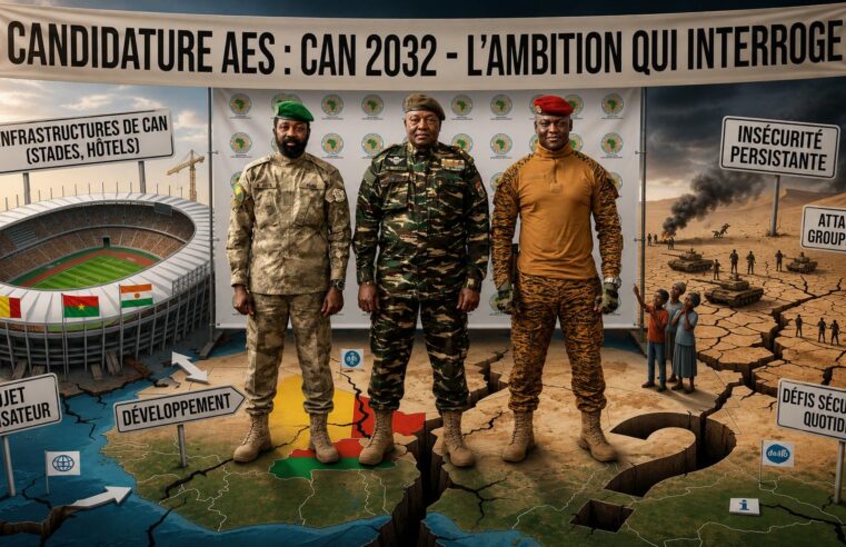 Candidature commune du Burkina Faso, du Mali et du Niger à la can 2032 : une ambition réaliste ?