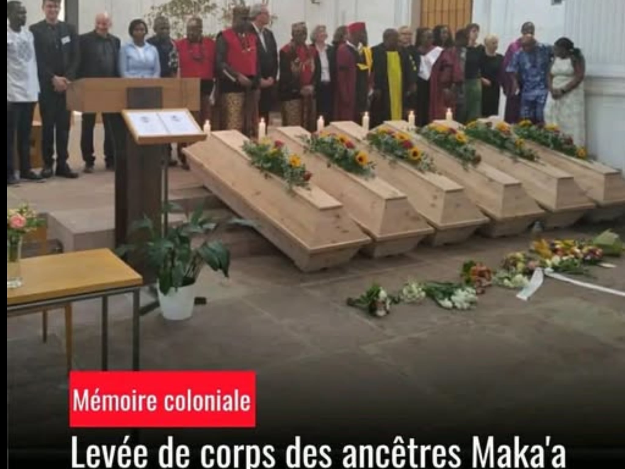 Restitution historique des ancêtres maka&rsquo;a par l&rsquo;allemagne au Cameroun