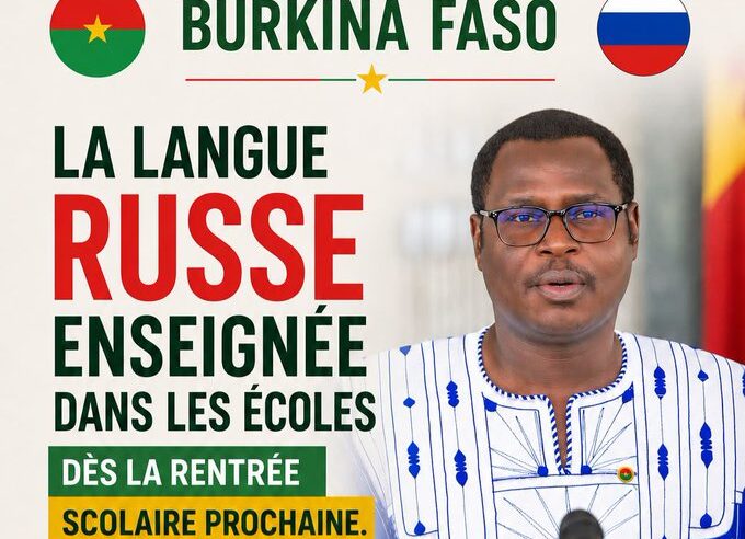 Burkina Faso : quand le russe s’invite dans les salles de classe, quel jeu se cache derrière ?