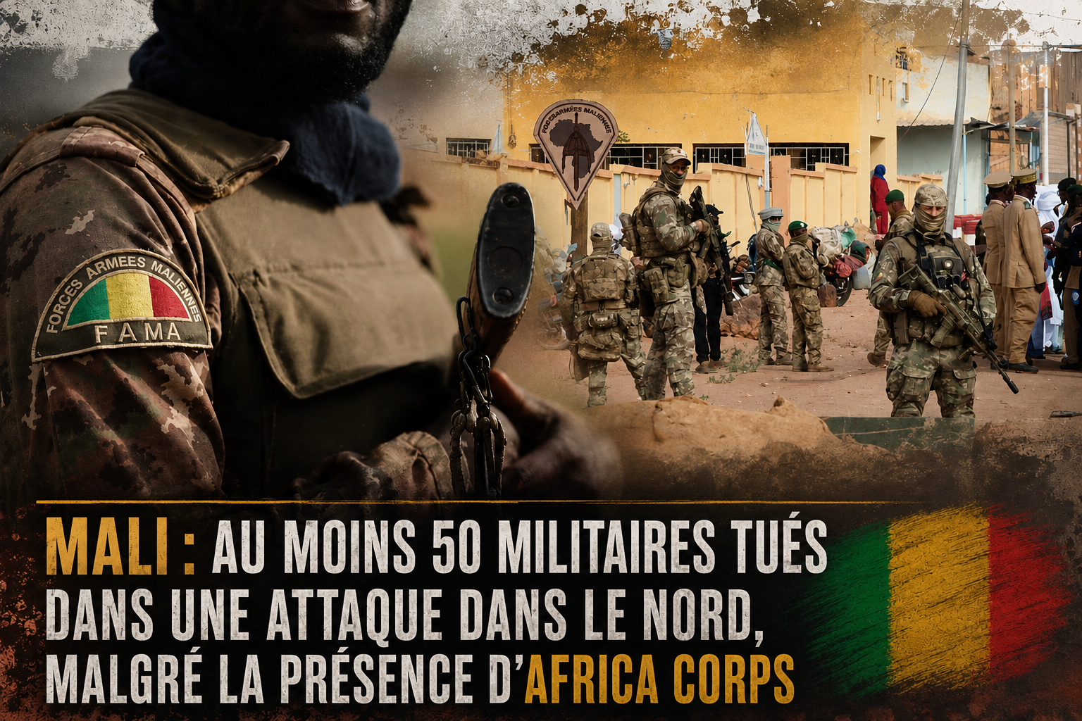 Mali : bilan sanglant d&rsquo;une embuscade meurtrière dans le nord