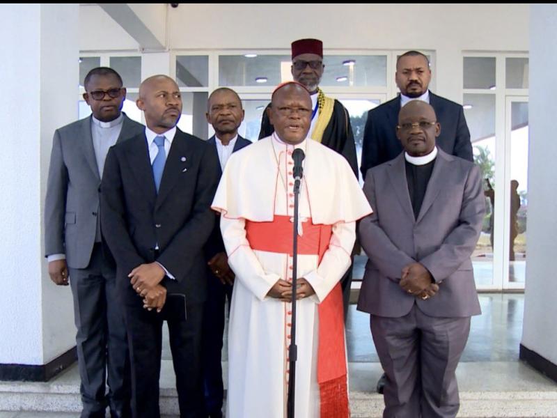 Dialogue national en rdc : les leaders religieux unis pour la paix avec tshisekedi
