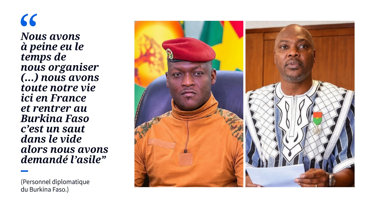 Diplomates burkinabè à Paris en quête de protection face à l&rsquo;instabilité