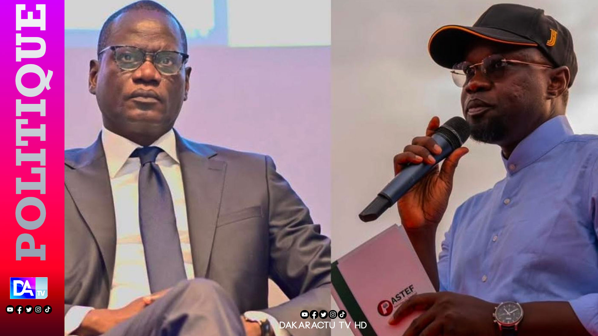 Diouf contre sonko : le choc des visions pour le Sénégal