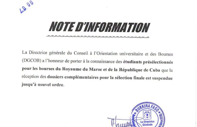 Burkina Faso : la jeunesse sacrifiée par la fin des bourses au Maroc sous Traoré