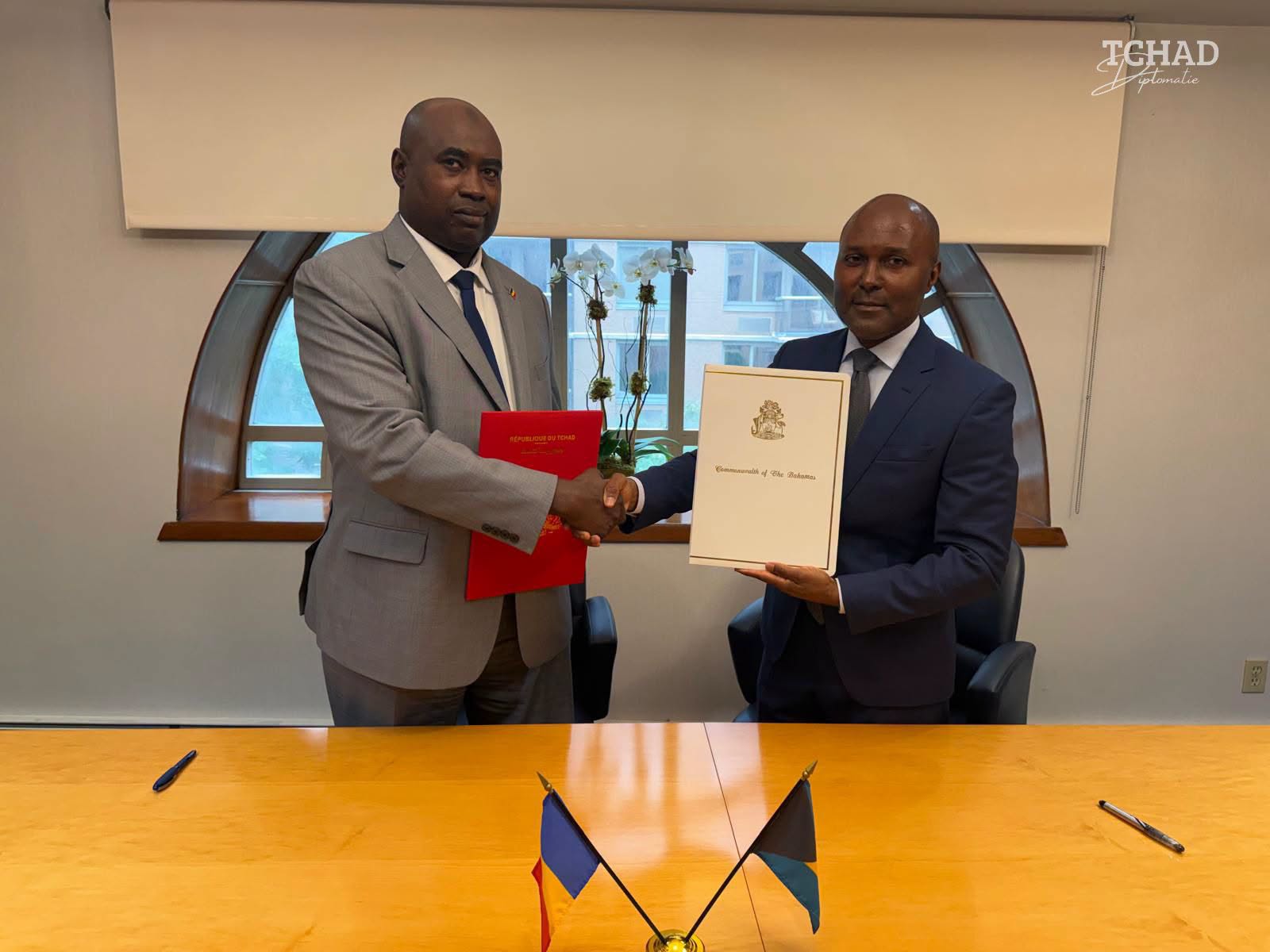 Le Tchad et les Bahamas scellent une alliance diplomatique à New York