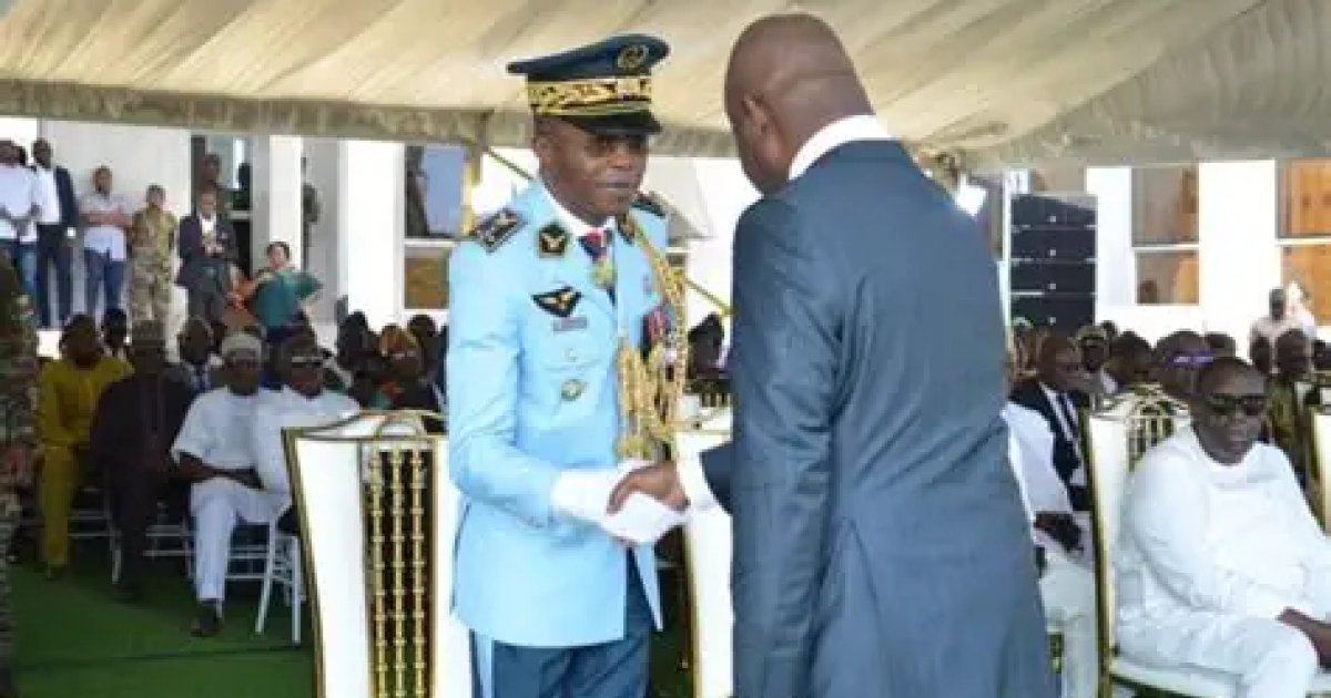 Le général Bertin Bada fait ses adieux à l&rsquo;armée du Bénin