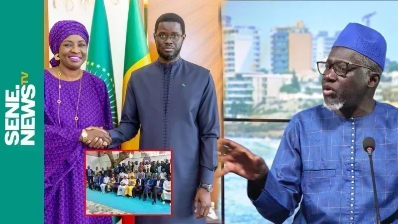 Portrait officiel de Imam Kanté lors d'une conférence de presse