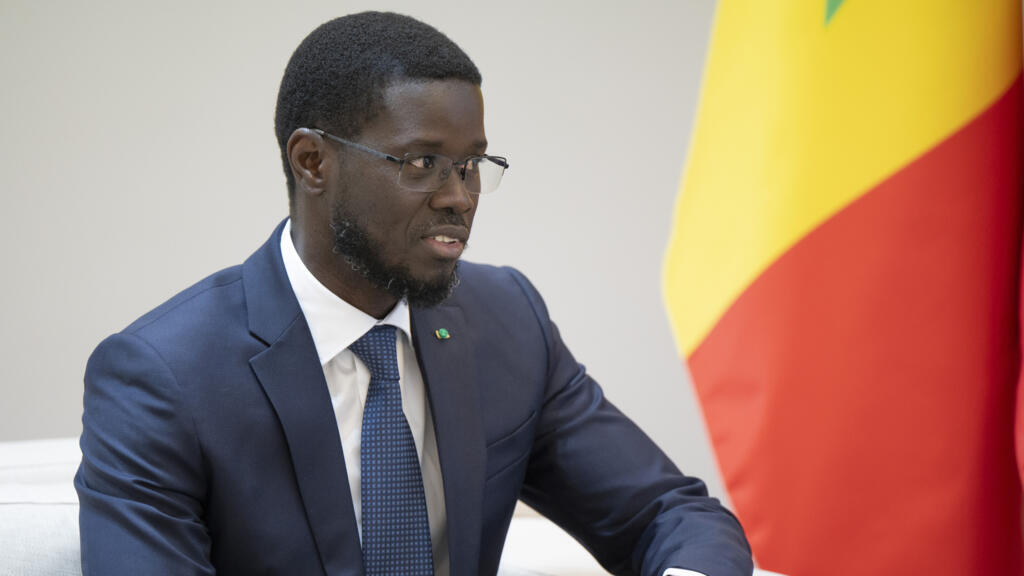 Le président Bassirou Diomaye Faye s’exprimant lors d’un événement en mars 2026