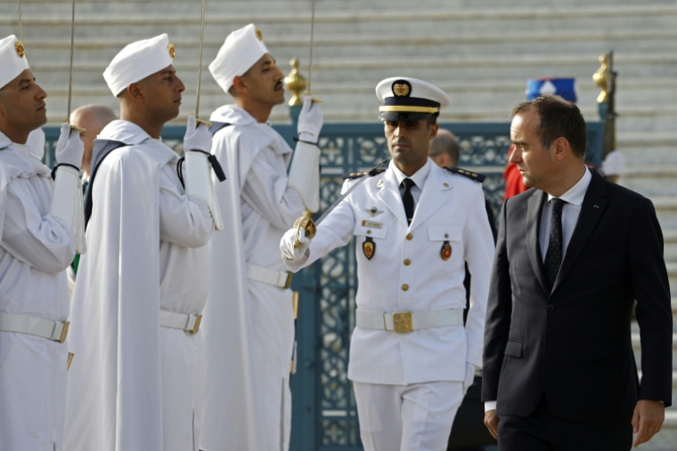 Sébastien Lecornu au Mausolée royal de Rabat